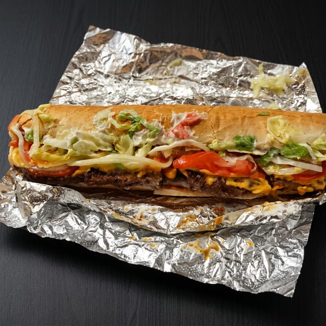 Cheeseburger Sub.
