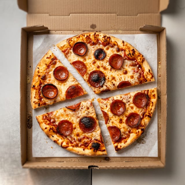Pepperoni Pizza Slice.